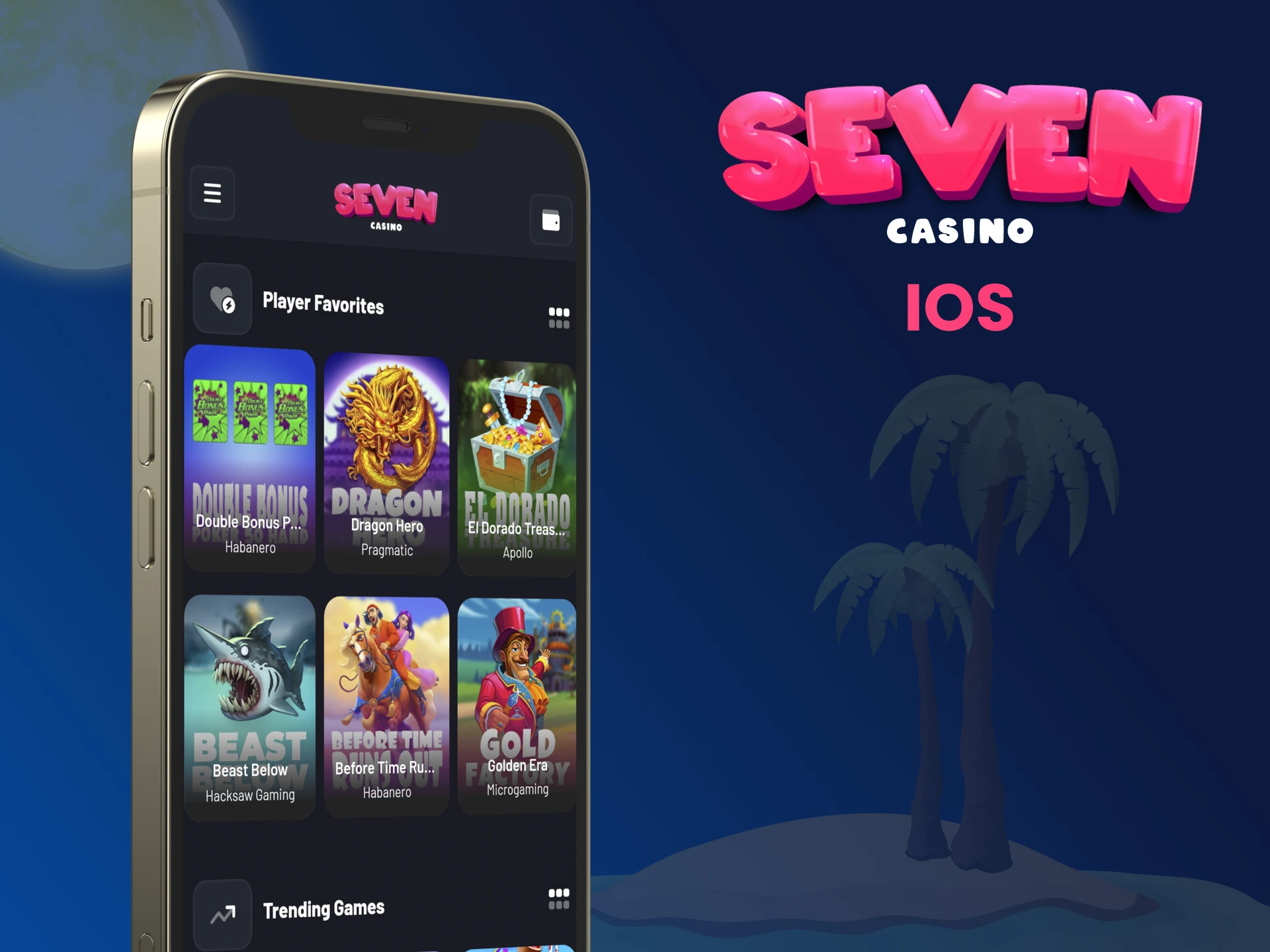 Cum să utilizați site-ul Seven Casino pe dispozitive iOS.